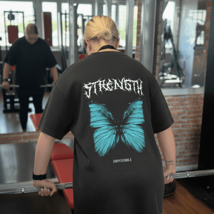 Strength (Backprint) Oversize Blast