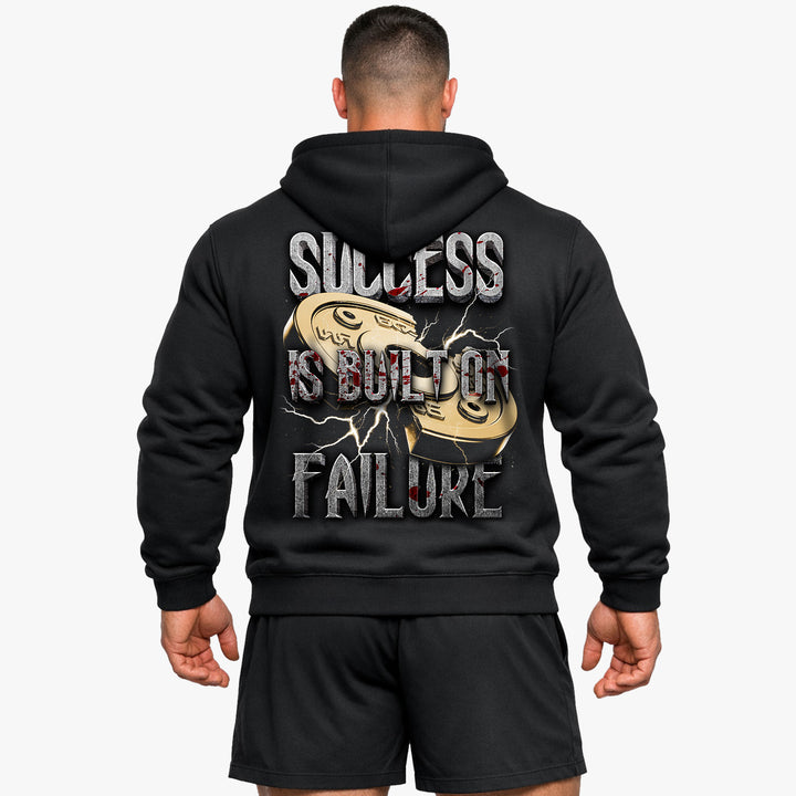 Success is built on failure (Backprint) Hoodie