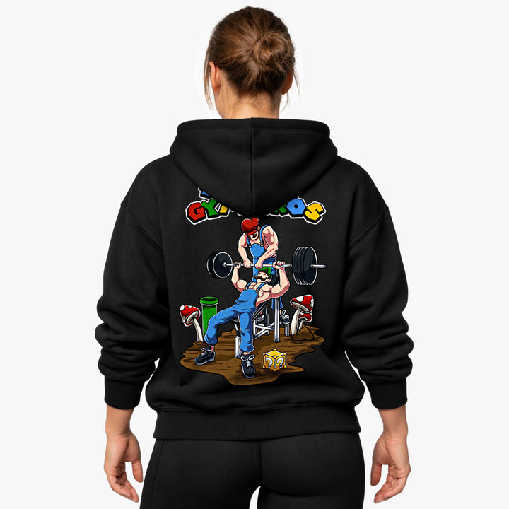 Super Gym Bros Oversized Hoodie
