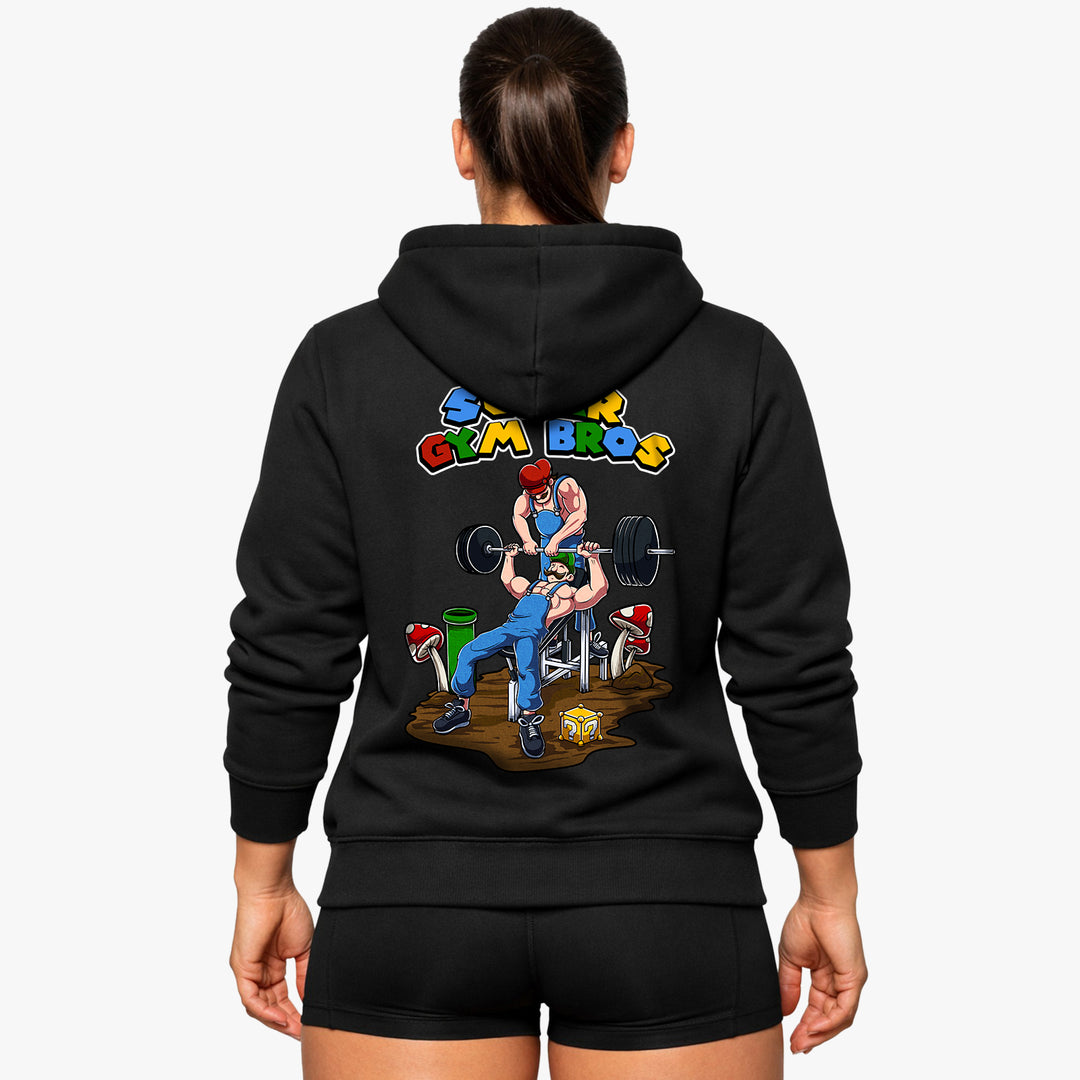Super Gym Bros (Backprint) Hoodie