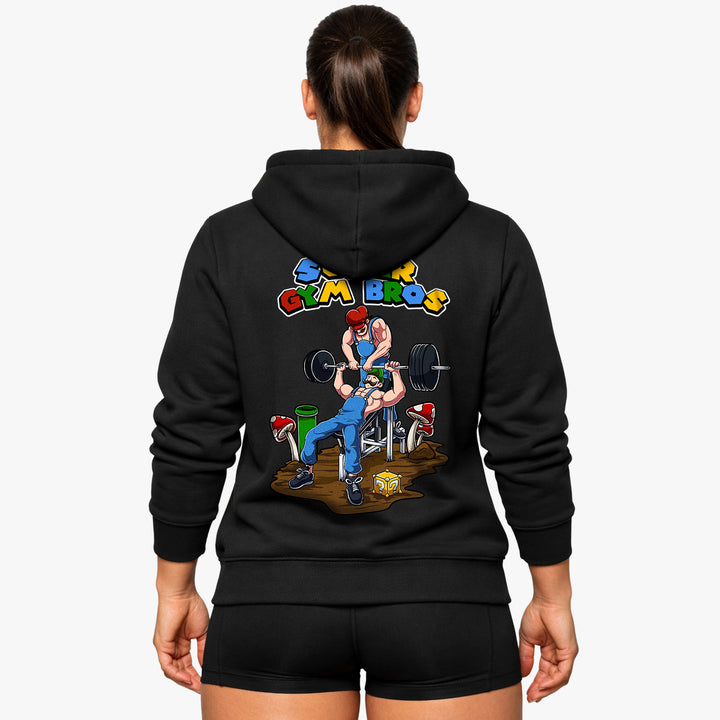 Super Gym Bros (Backprint) Hoodie