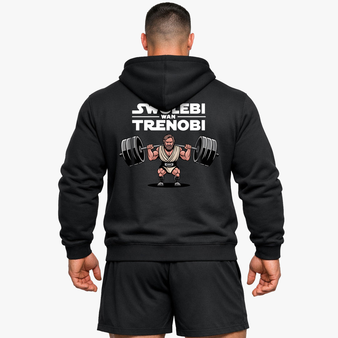 Swolebi wan trenobi (Backprint) Hoodie