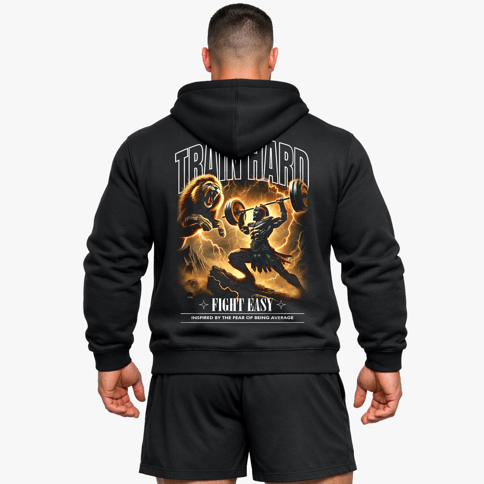 Train Hard (Backprint) Hoodie