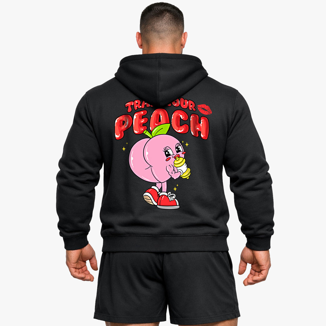 Train your Peach (Backprint) Hoodie