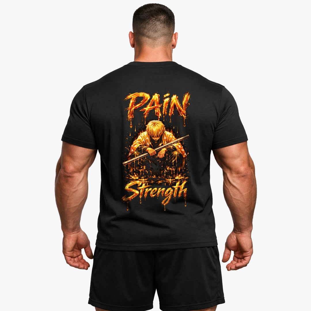 Pain Is Strength (Backprint) T-Shirt