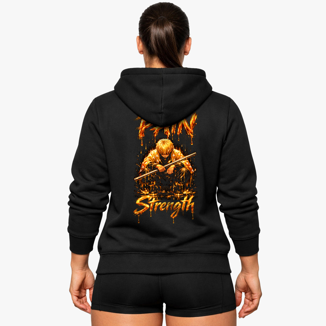Pain Is Strength (Backprint) Hoodie