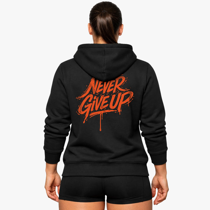 Never Give Up (Backprint) Hoodie