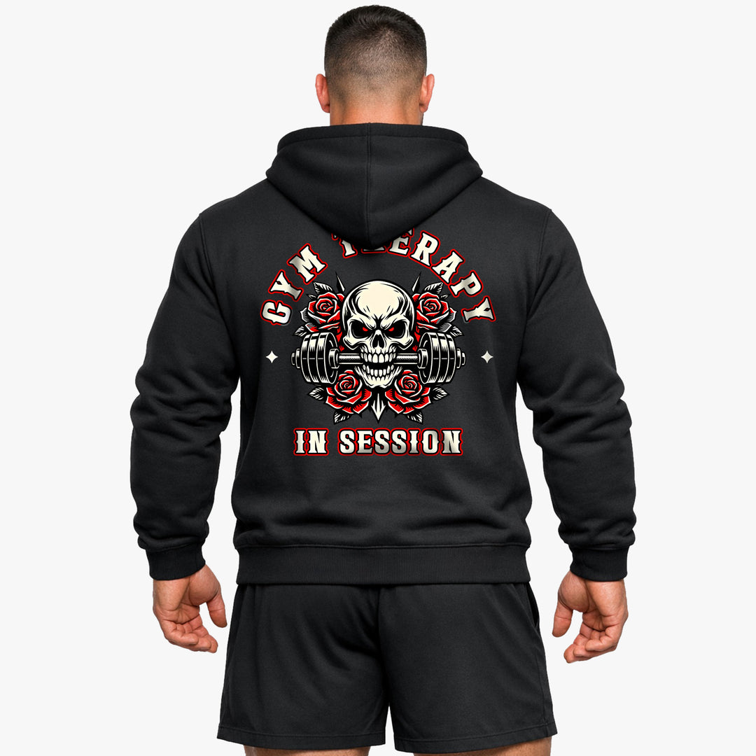 Gym Therapy In Session (Backprint) Hoodie