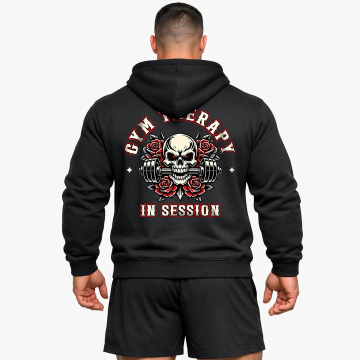Gym Therapy In Session (Backprint) Hoodie
