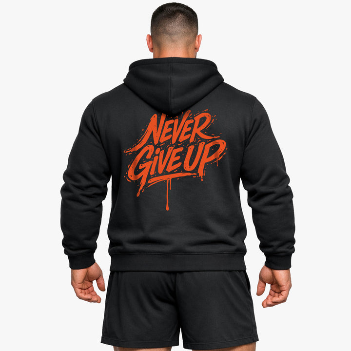 Never Give Up (Backprint) Hoodie