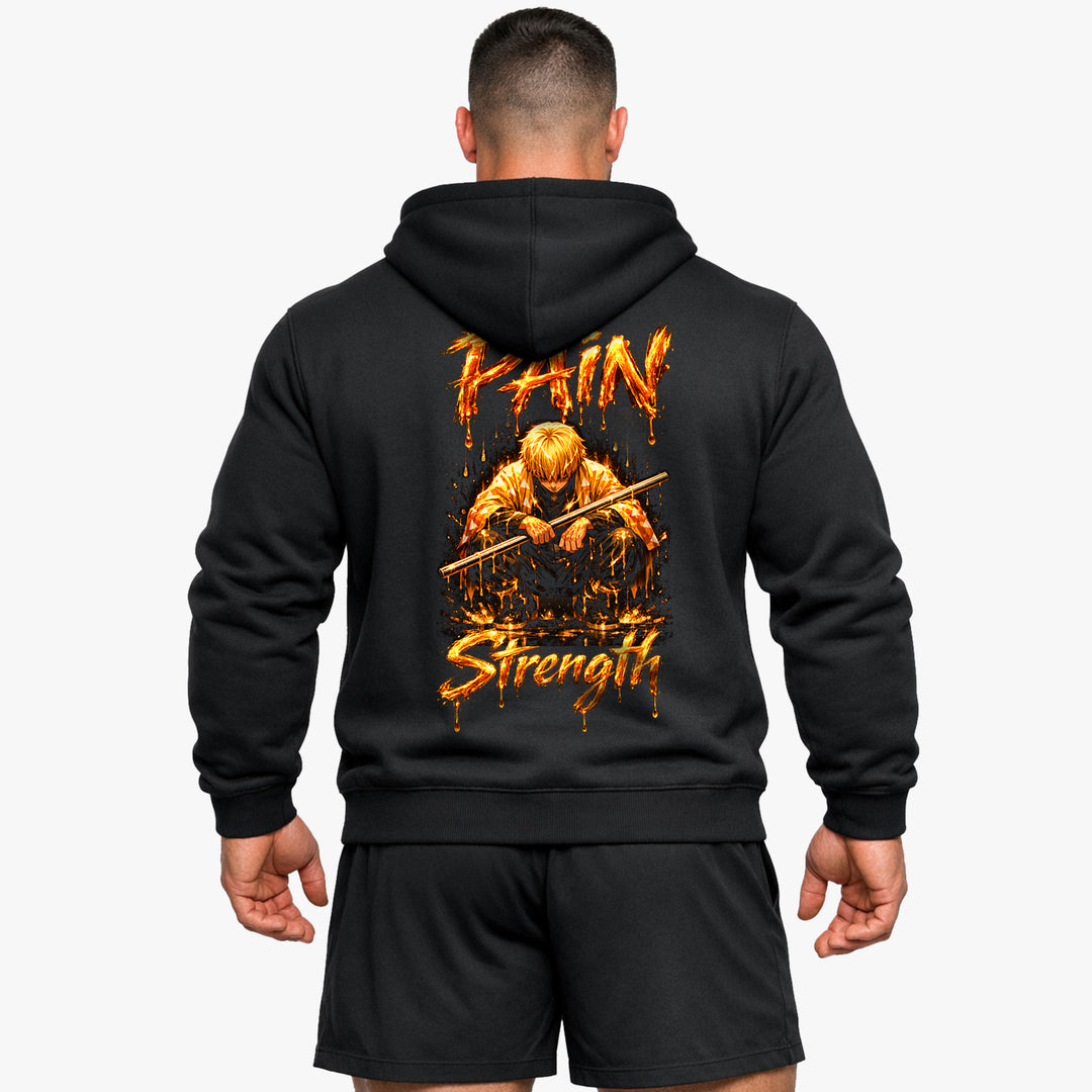 Pain Is Strength (Backprint) Hoodie