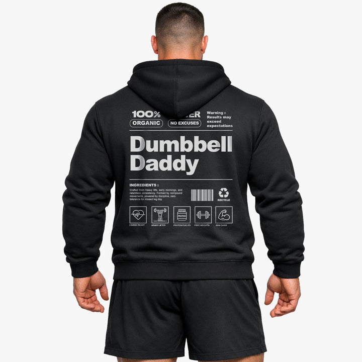 Dumbbell Daddy (Backprint) Hoodie