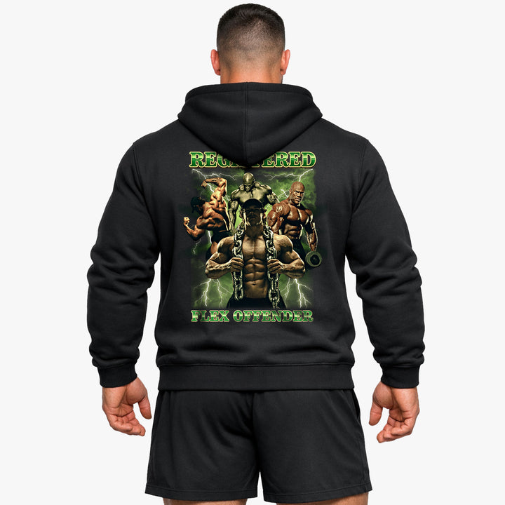 Registered Flex Offender (Backprint) Hoodie