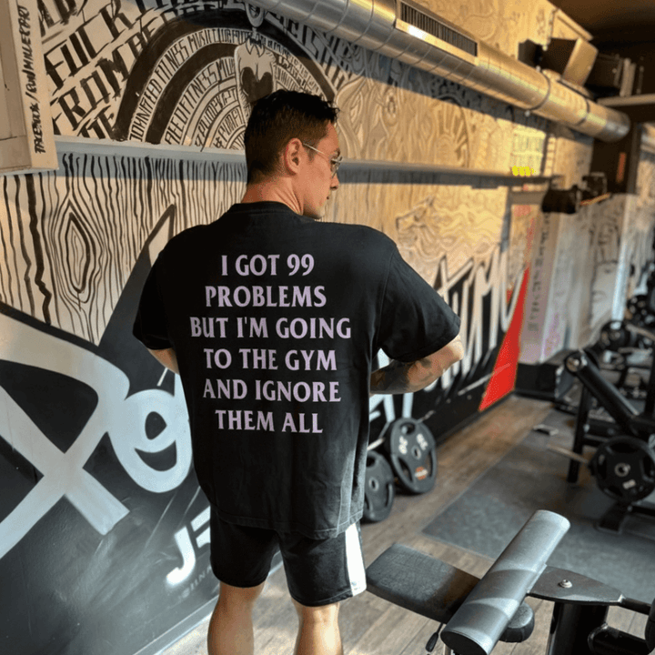 99 Problems (Backprint) Oversized Shirt