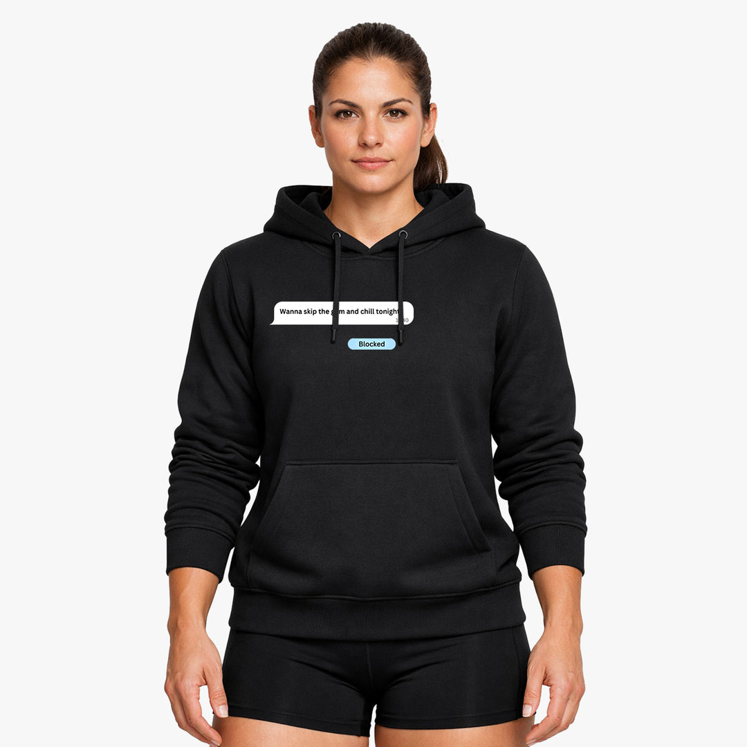 Wanna skip the gym Hoodie