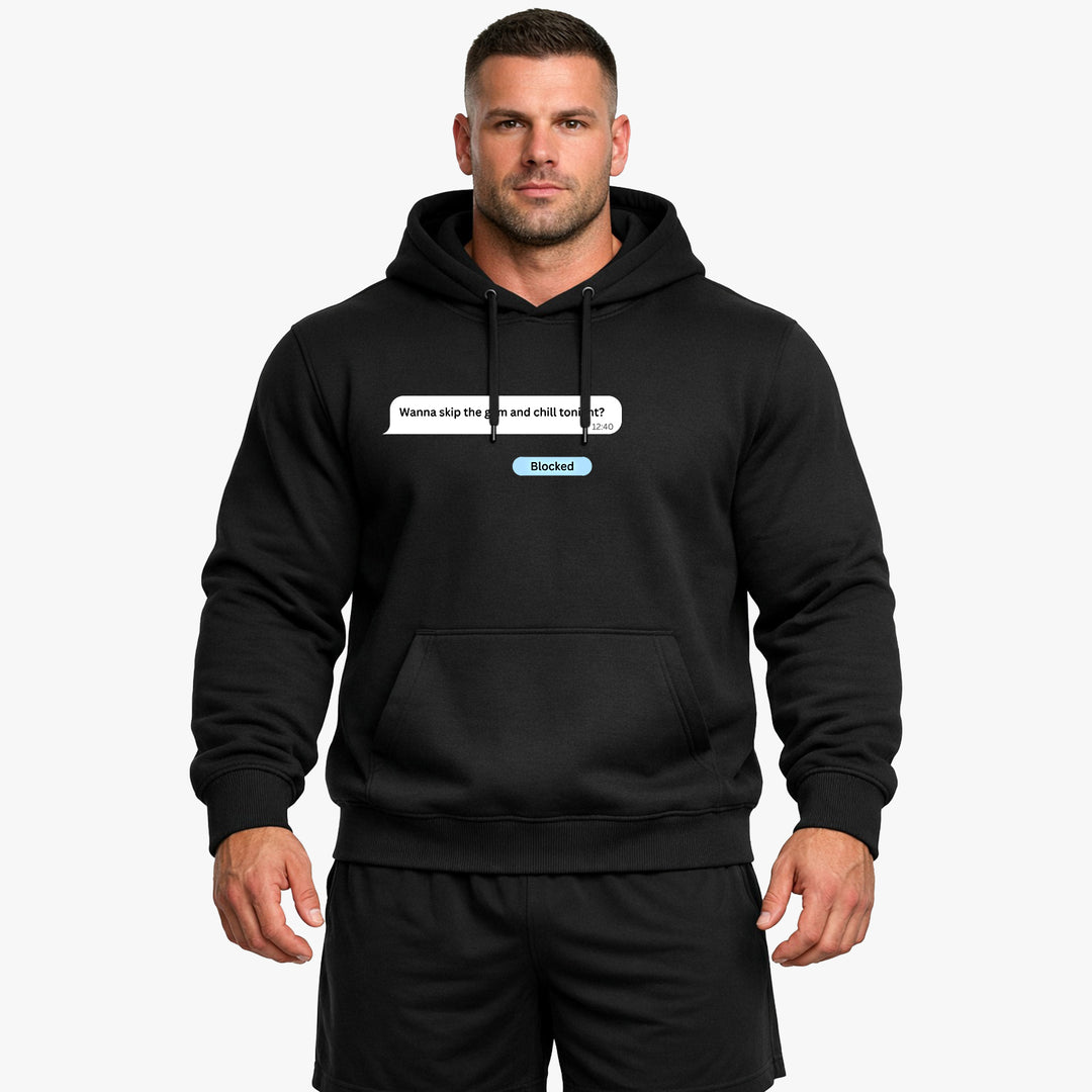 Wanna skip the gym Hoodie