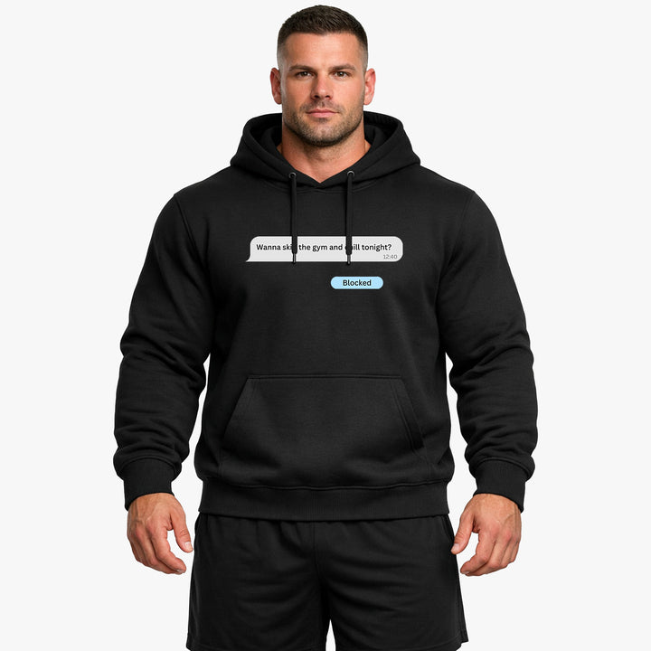 Wanna skip the gym Hoodie