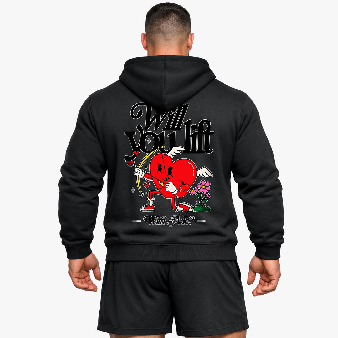 Will you lift with me Hoodie