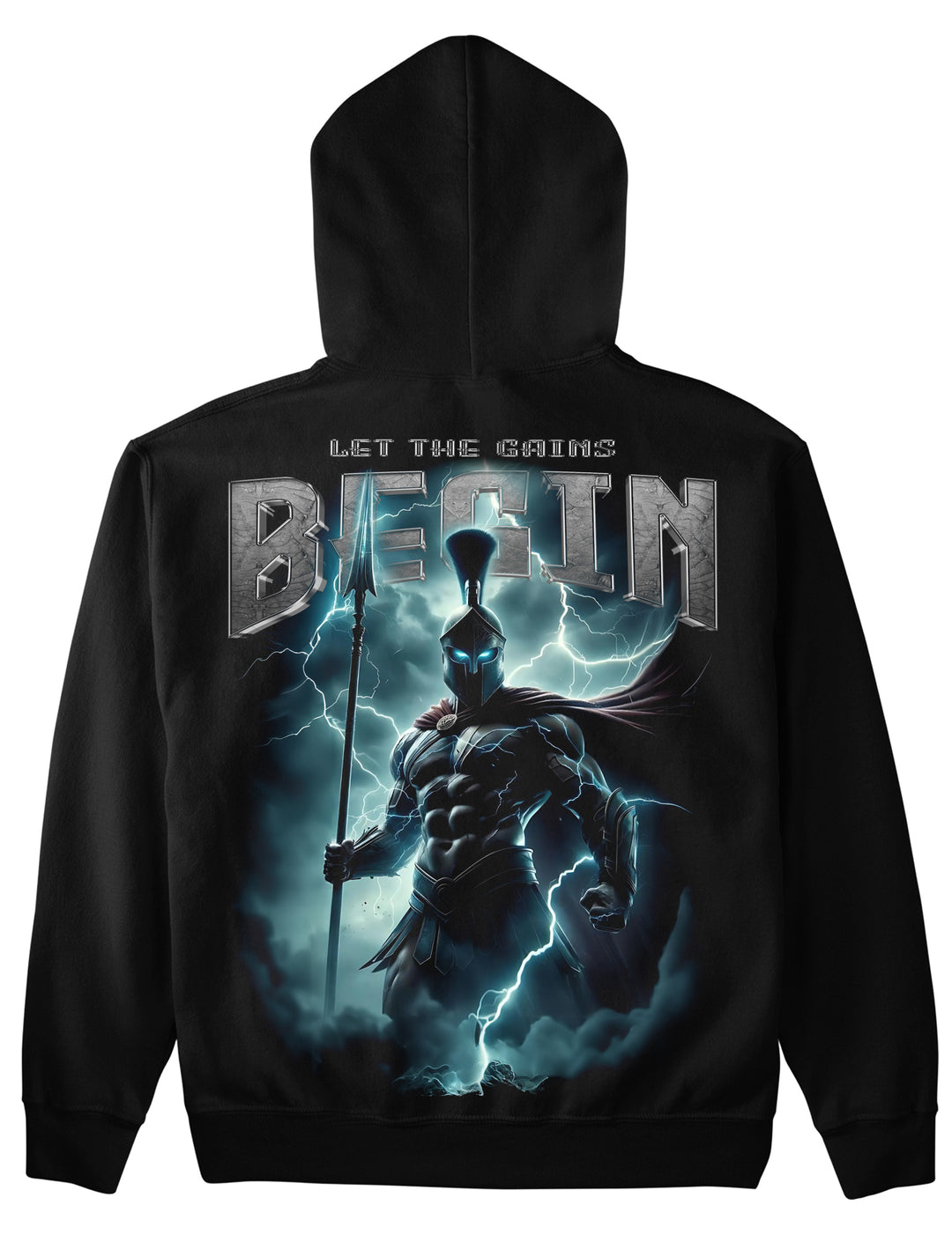 Let the gains begin (Backprint) Hoodie