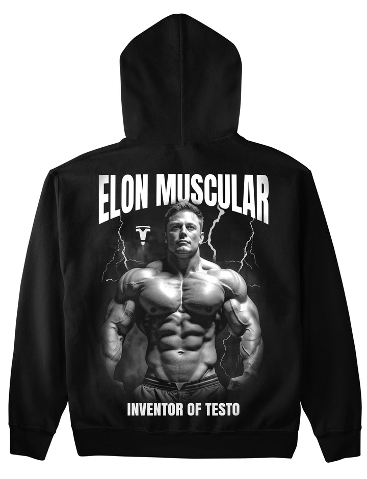 Elon Muscular (Backprint) Hoodie