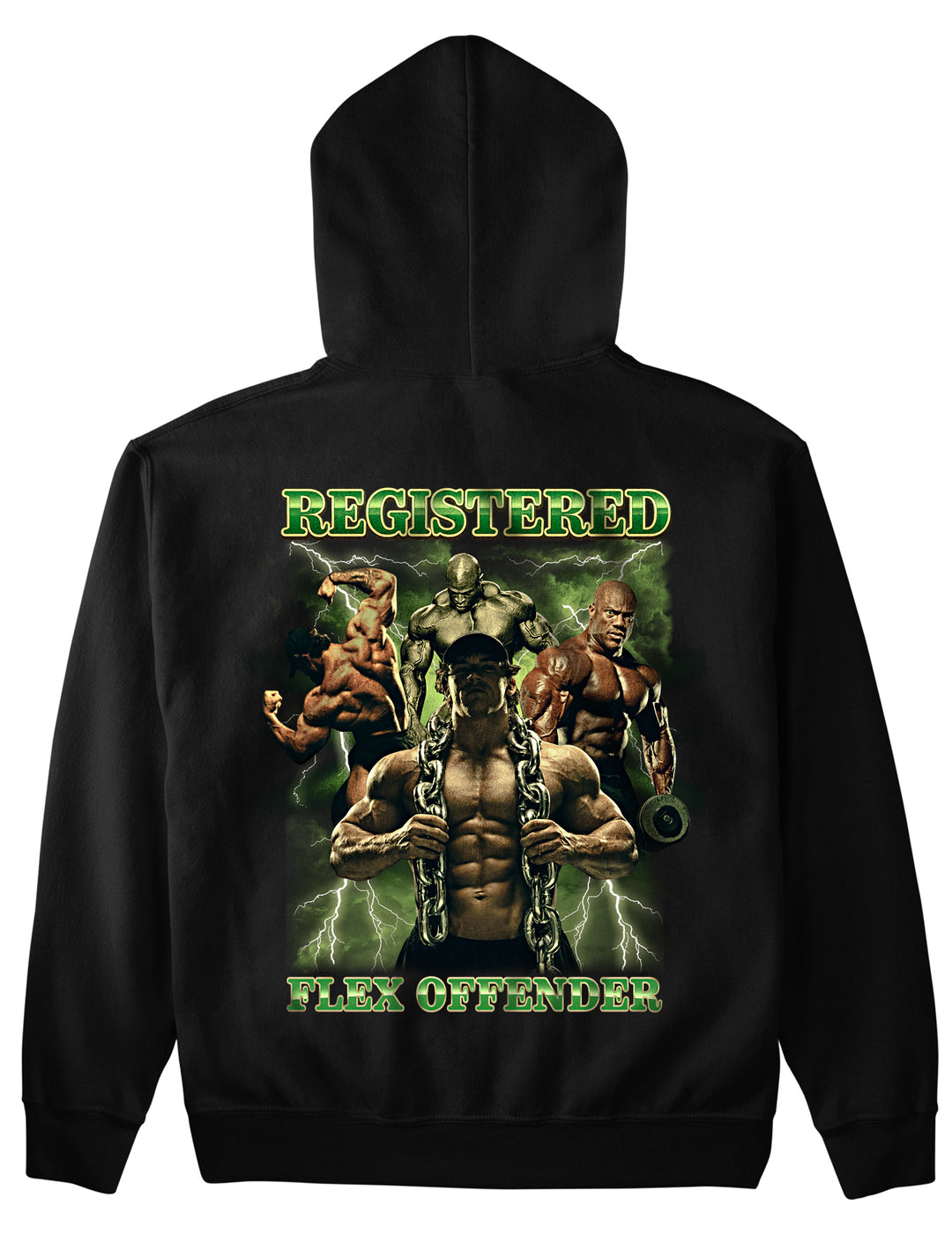 Registered Flex Offender (Backprint) Hoodie