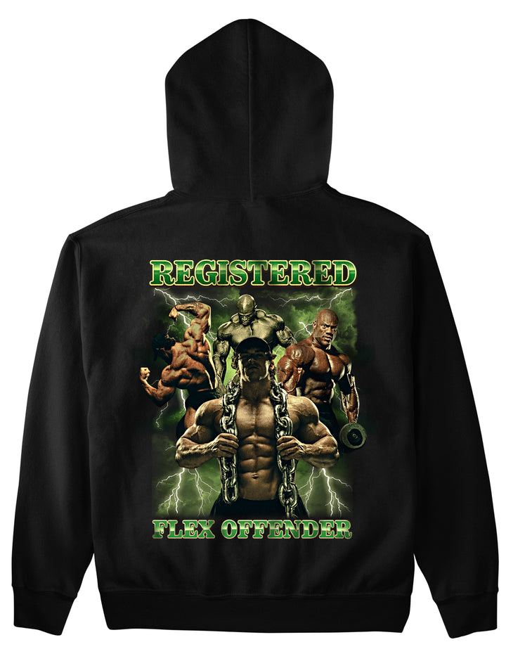 Registered Flex Offender (Backprint) Hoodie