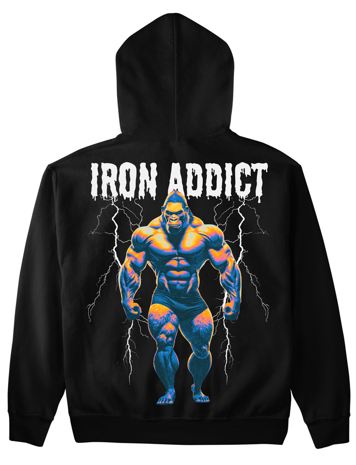 iron addict Hoodie