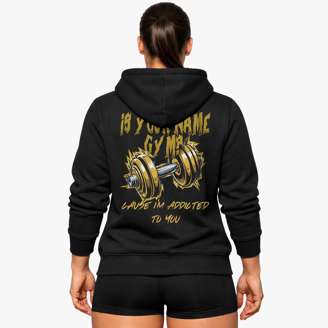 is your name gym (Backprint) Hoodie