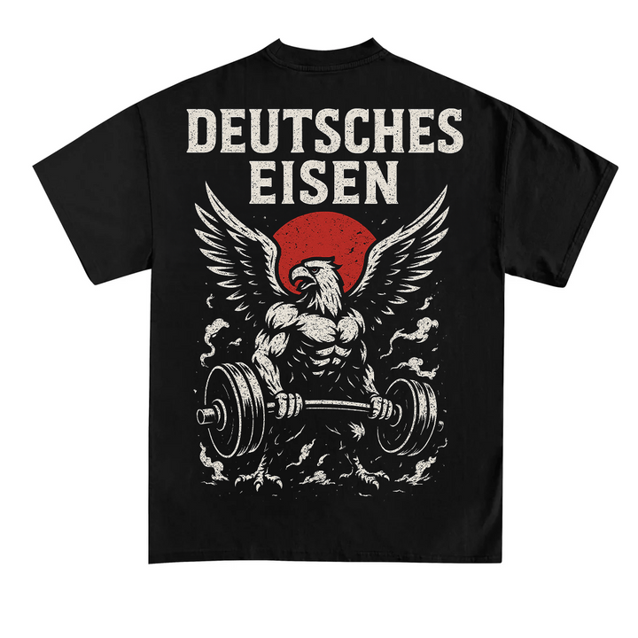 Deutsches Eisen (Backprint) T-Shirt