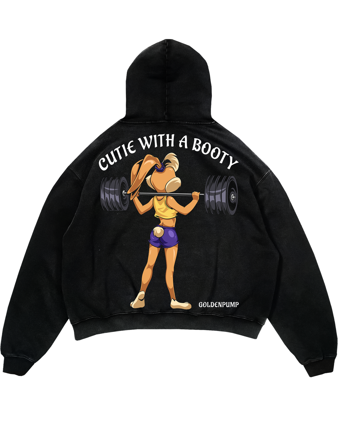 Cutie (Backprint) Oversized Hoodie