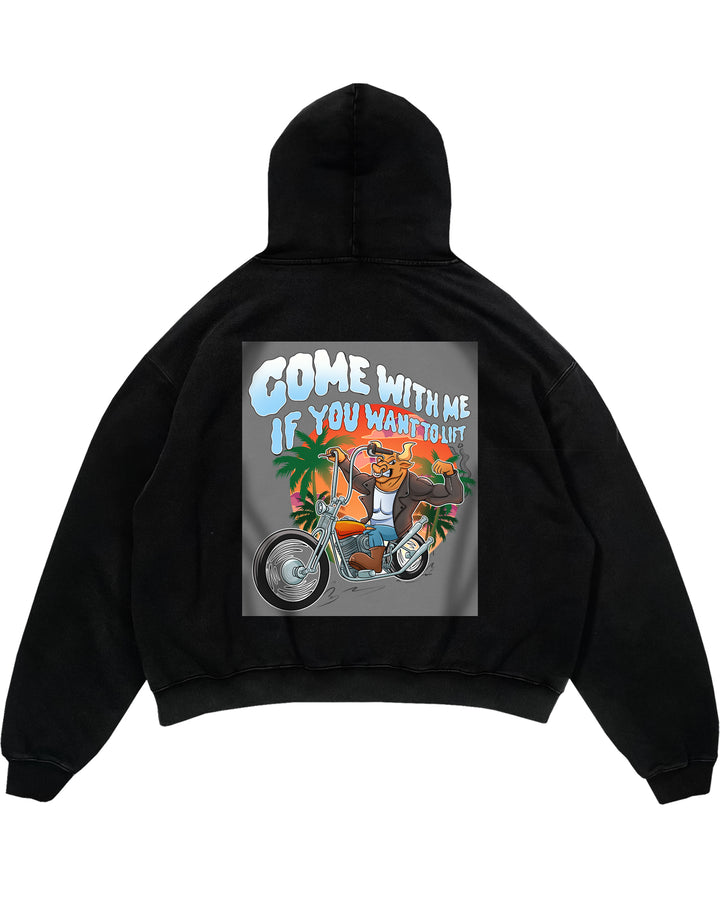 Come with me Oversized (Backprint) Hoodie