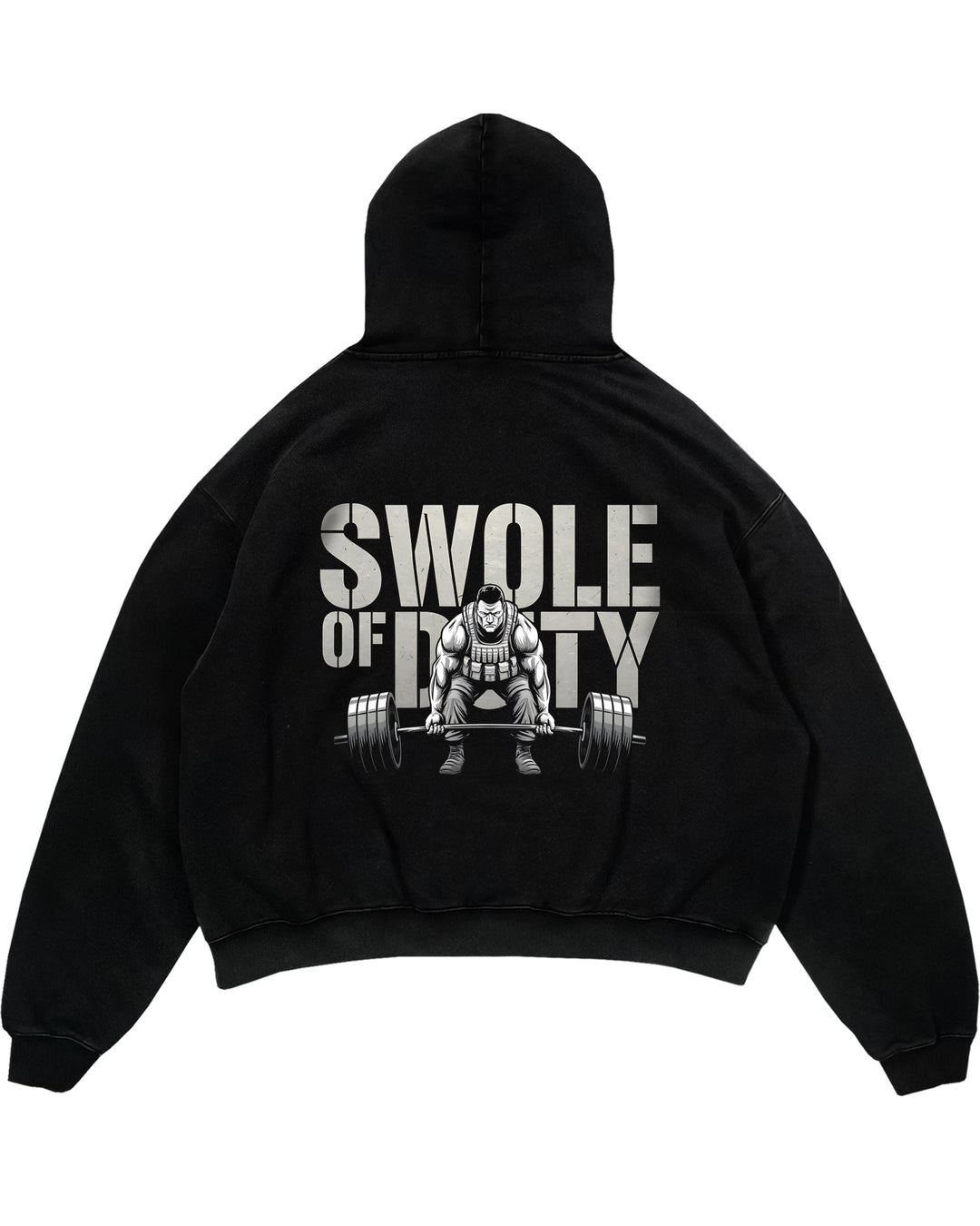 Swole of Duty Oversized (Backprint) Hoodie