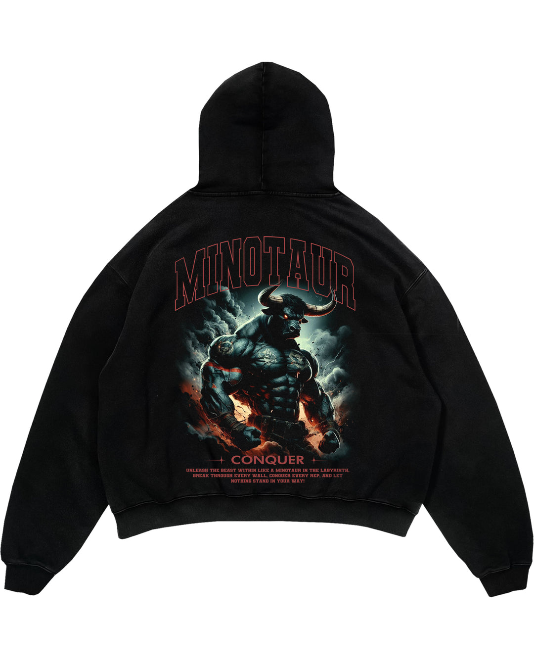 Minotaur Oversized (Backprint) Hoodie