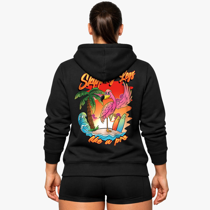 skipping legs (Backprint) Hoodie