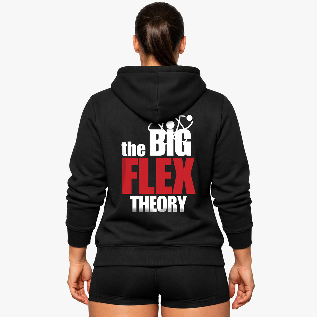 the big flex theory (Backprint) Hoodie