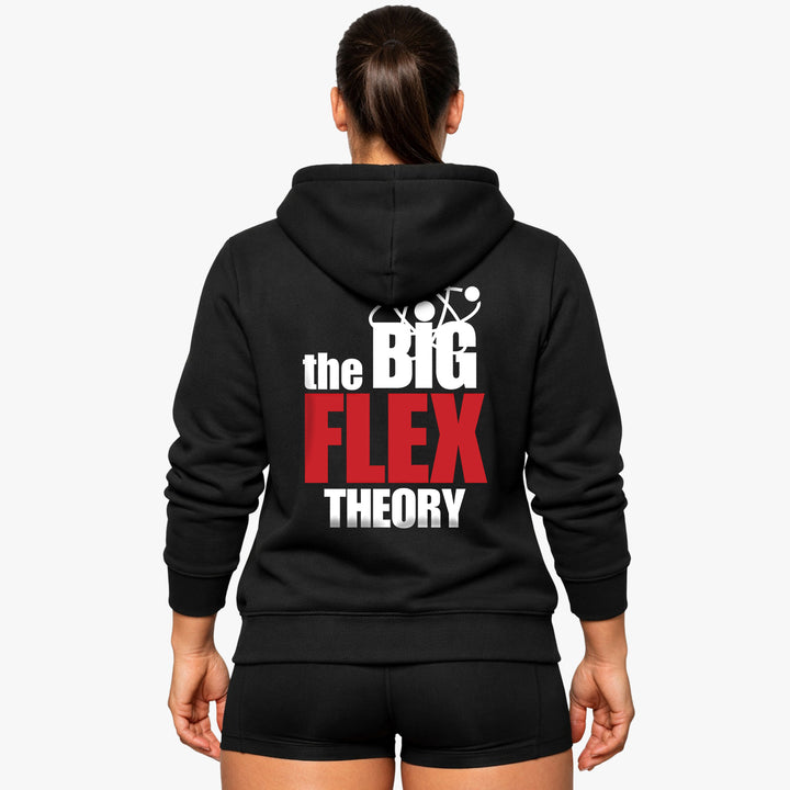 the big flex theory (Backprint) Hoodie