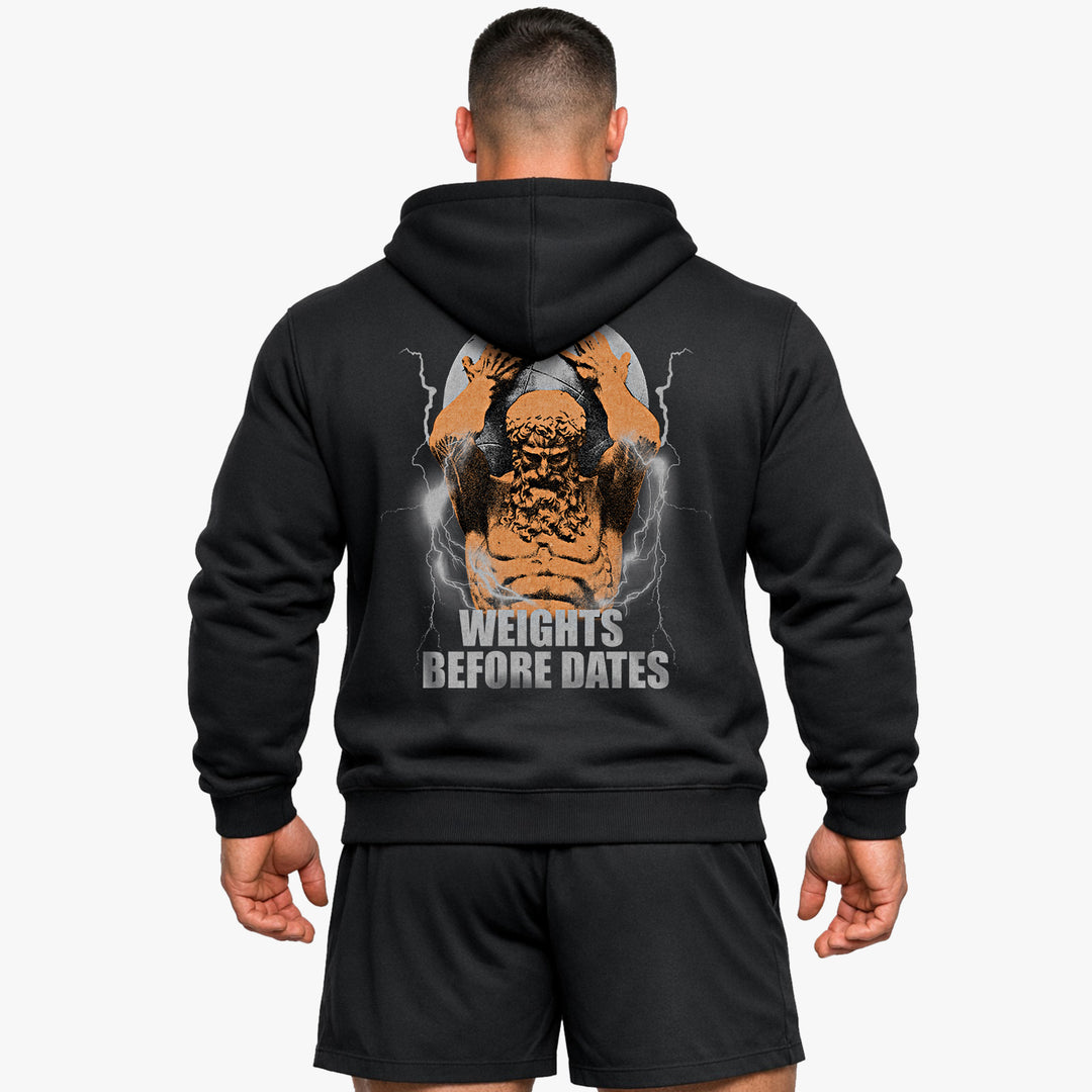 weights before dates Hoodie