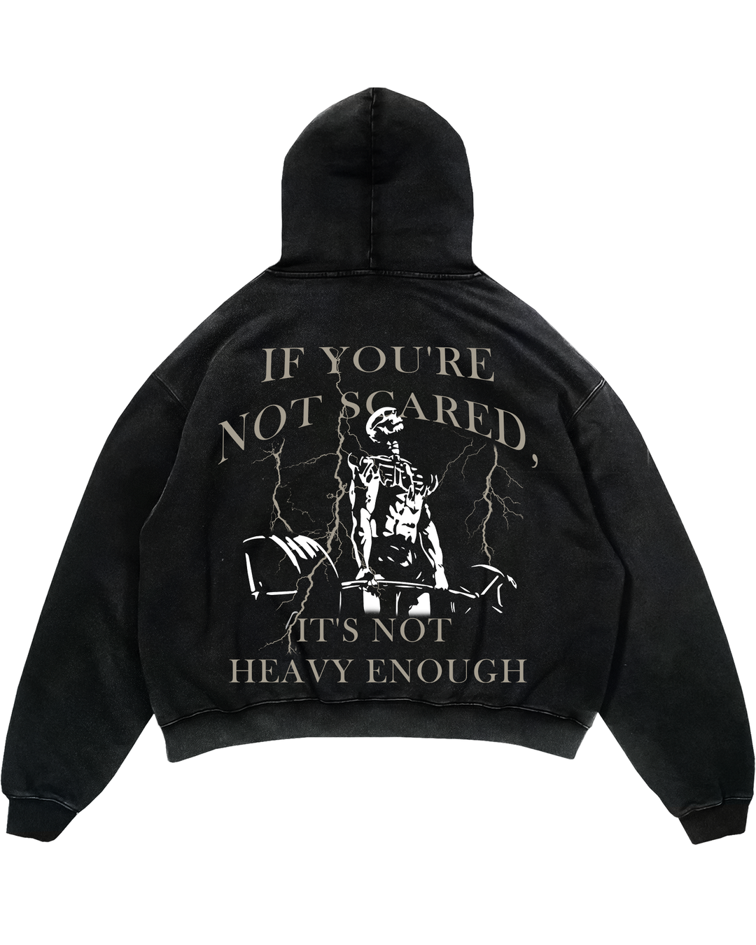 Scared Oversized Hoodie
