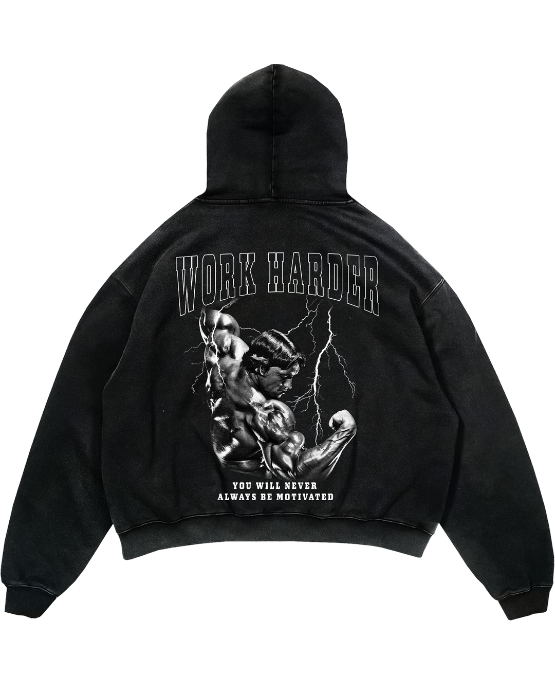 Work harder Oversized Hoodie